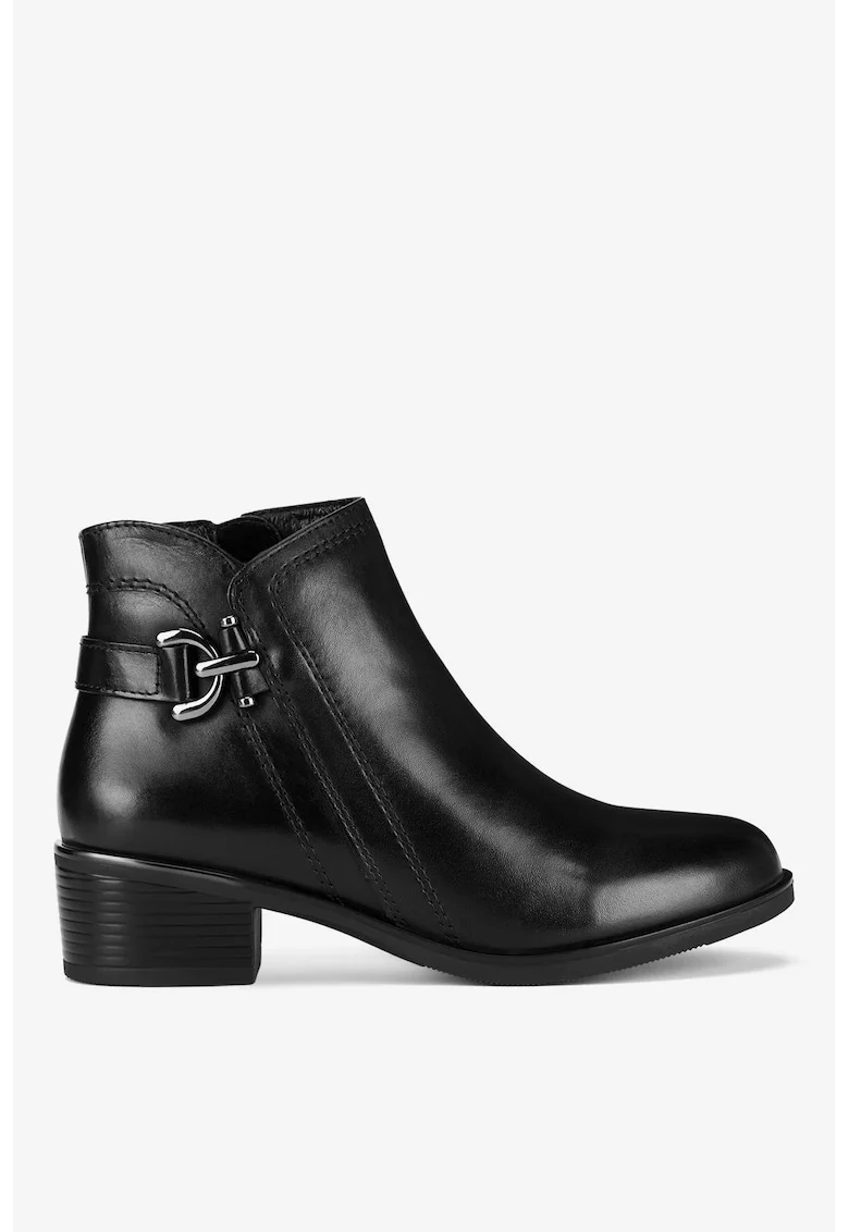 Ghete dama  5903419560583, Piele naturala, Negru, Negru