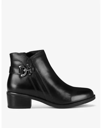Ghete dama  5903419560583, Piele naturala, Negru, Negru