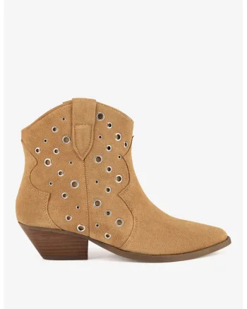 Ghete dama  5903419788239, Piele intoarsa, Bej, Bej