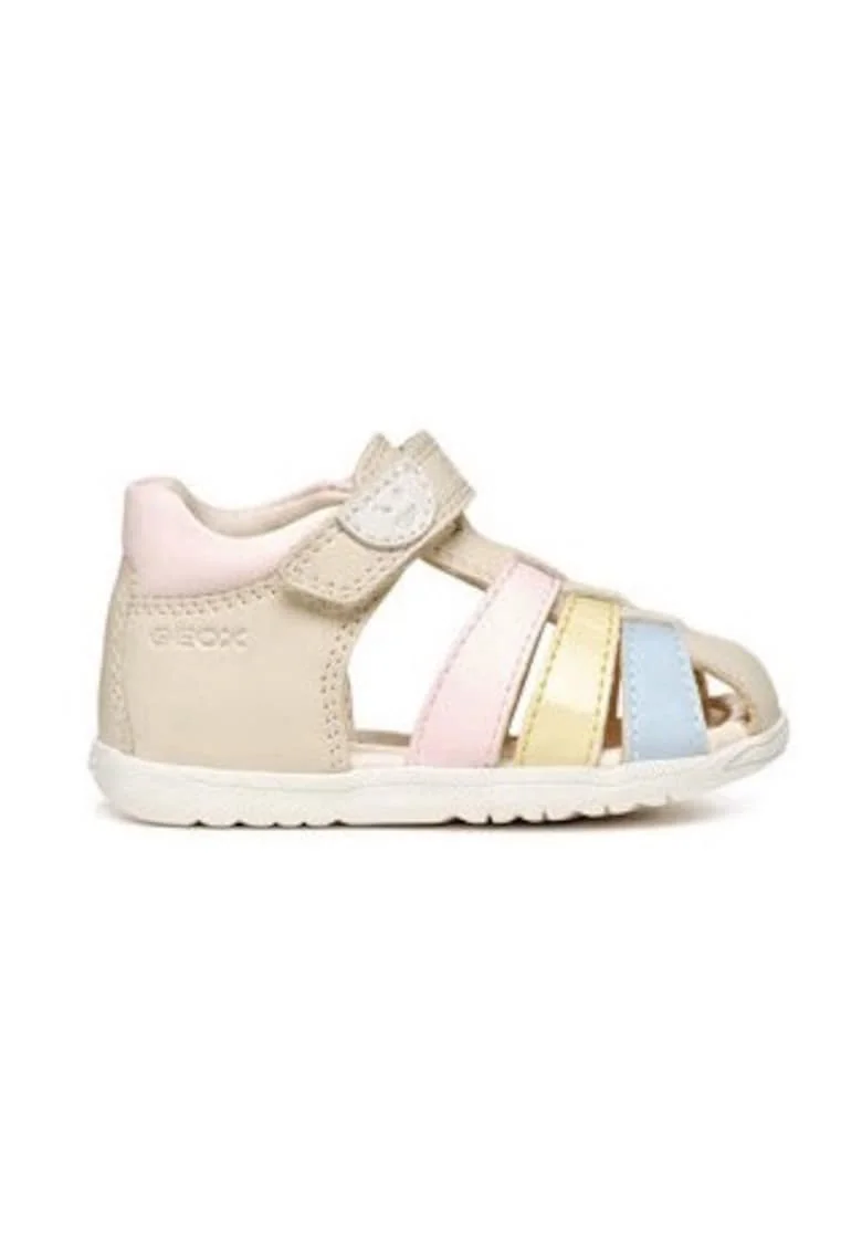 Sandale fete  304614828, Piele naturala, Bej, Bej