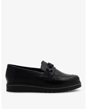 Mocasini dama  5904862950877, Piele naturala, Negru, Negru