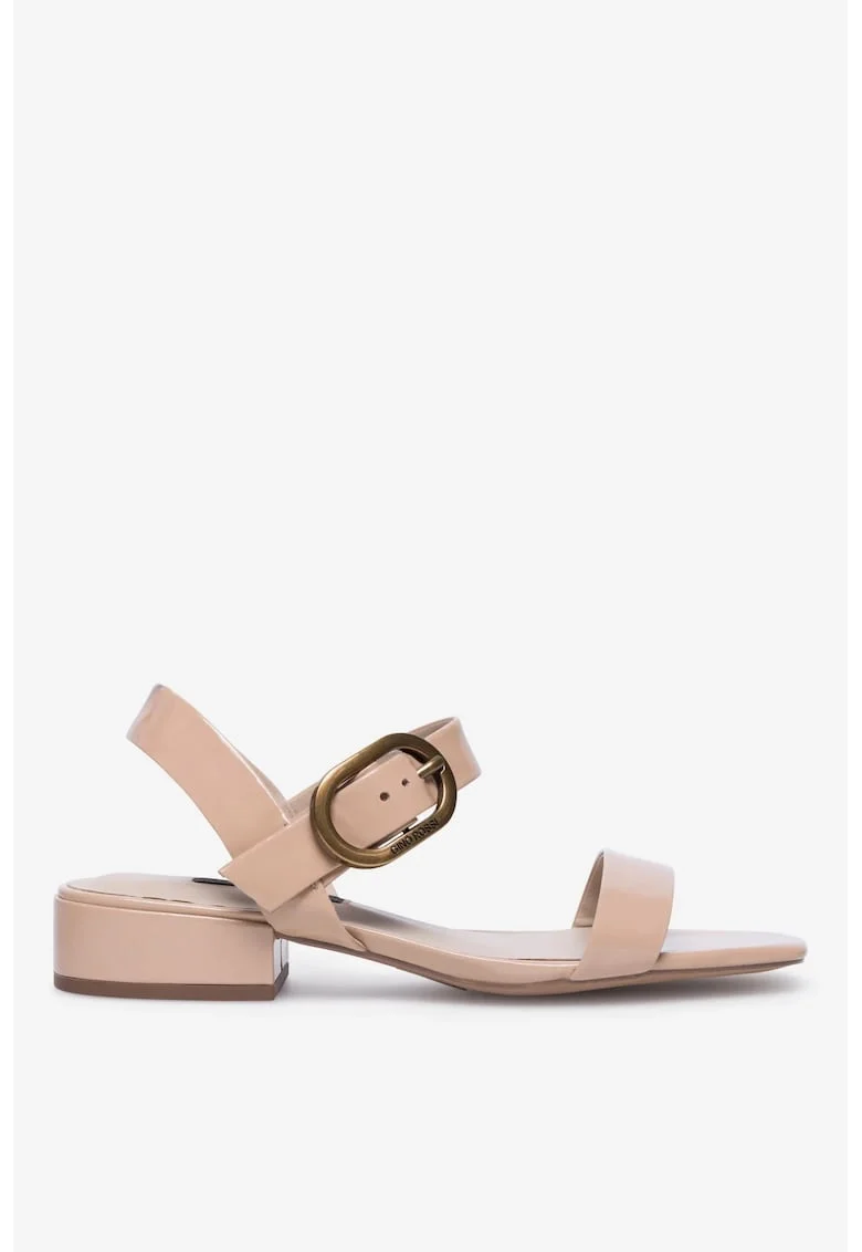 Sandale dama  5905588418627, Piele naturala, Bej, Bej