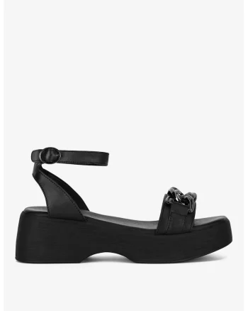 Sandale dama  5905588574750, Piele naturala, Negru, Negru