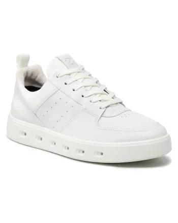 Pantofi sport barbati, 52081401007,  Piele naturala, Alb