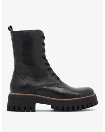Ghete dama  5905588720874, Piele naturala, Negru, Negru