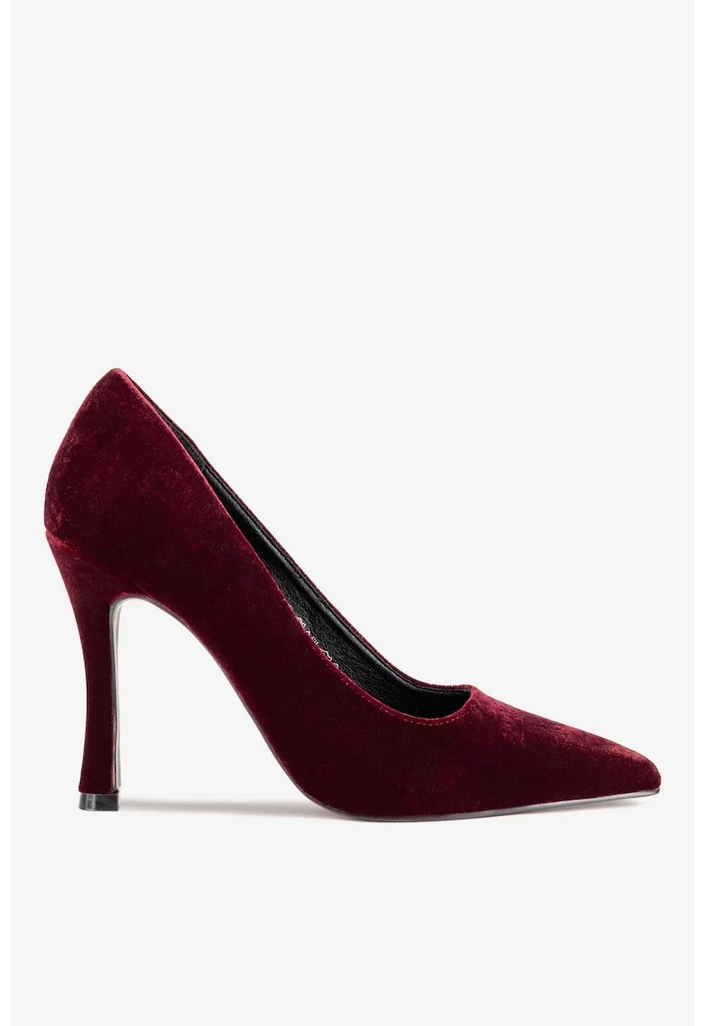 Pantofi dama  5905588731955, Textil, Rosu, Rosu