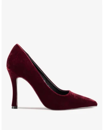 Pantofi dama  5905588731955, Textil, Rosu, Rosu