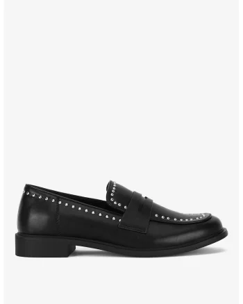 Mocasini dama  5905588746041, Sintetic, Negru, Negru