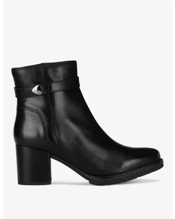 Ghete dama  5905588929987, Piele naturala, Negru, Negru