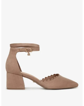 Pantofi Textil Bej, Bej
