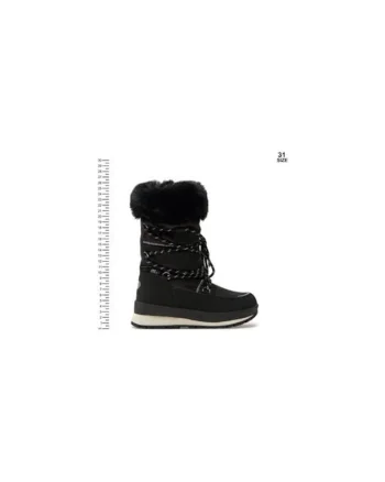 Ghete dama  304224973, Sintetic, Negru, Negru