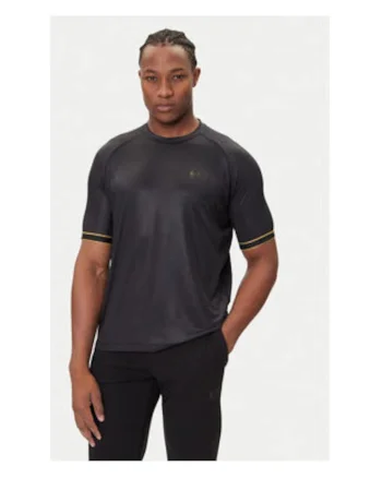 Tricou barbati, Emporio Armani  negru, 91% poliester, 9% elastan,