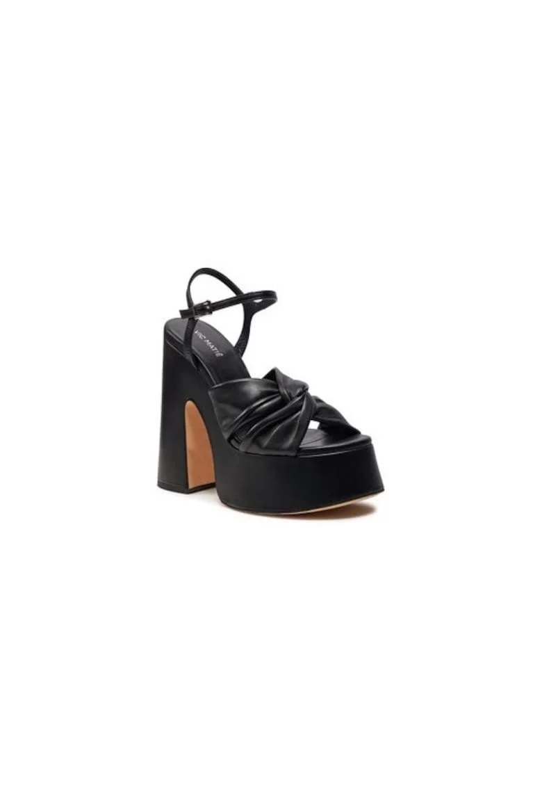 Sandale dama Vic Matie, 303969295, Piele naturala, Negru, Negru