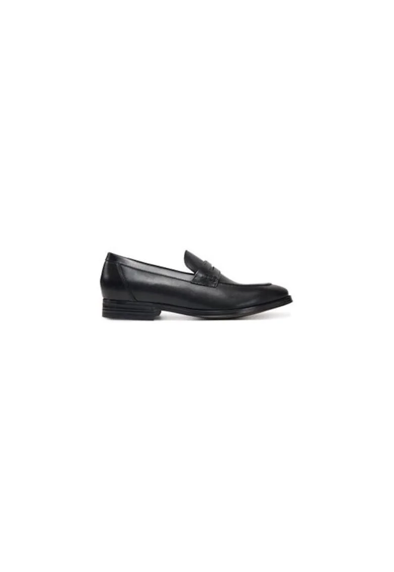 Mocasini barbati  304629044, Piele naturala, Negru, Negru