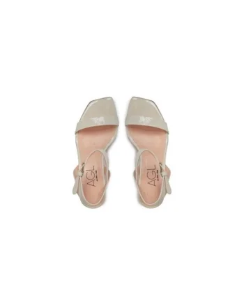 Sandale dama  303581794, Piele naturala, Bej, Bej