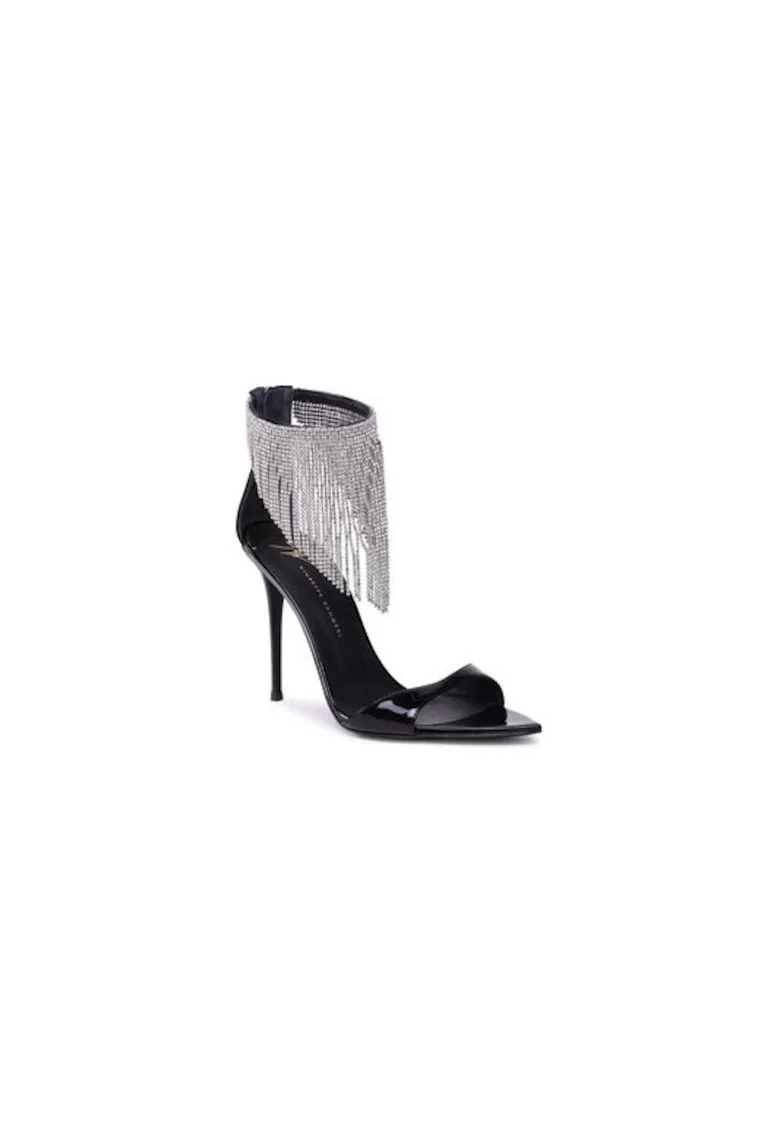 Sandale dama  301909606, Piele ecologica, 40 EU, Negru