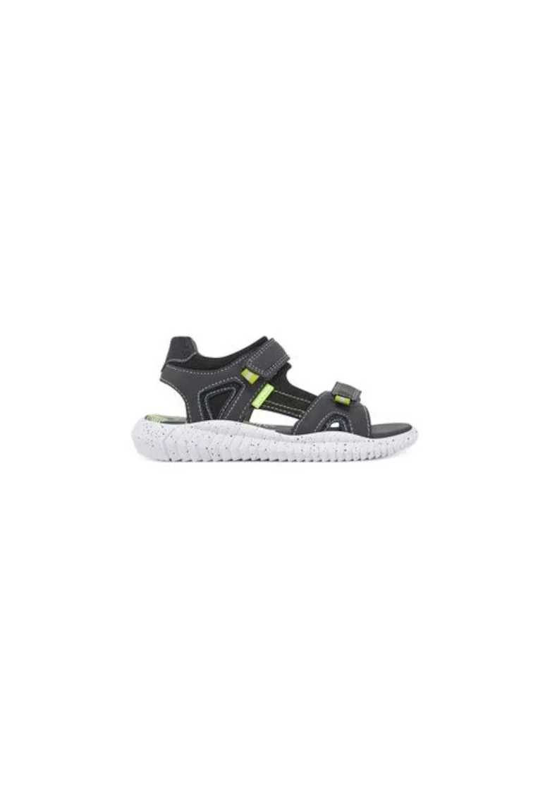 Sandale baieti  305249739, Piele naturala, Gri, Gri