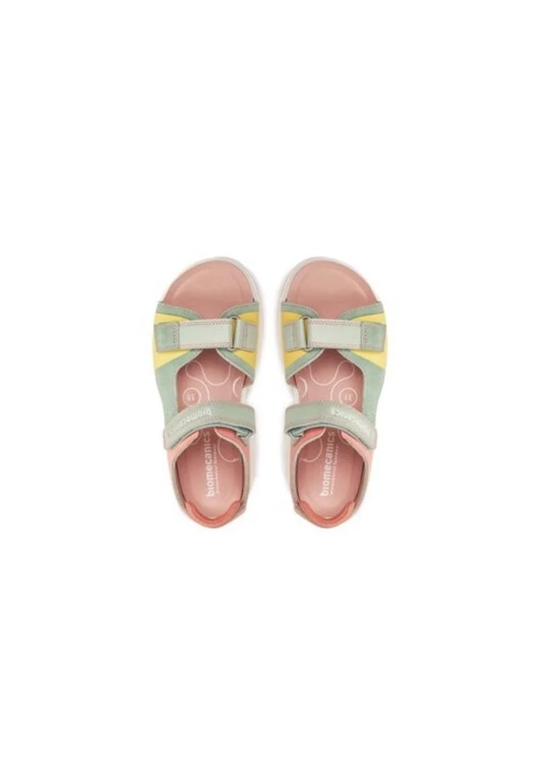 Sandale fete  305252050, Piele naturala, Multicolor, Multicolor