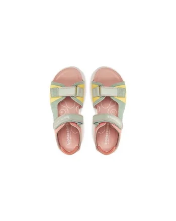 Sandale fete  305252050, Piele naturala, Multicolor, Multicolor