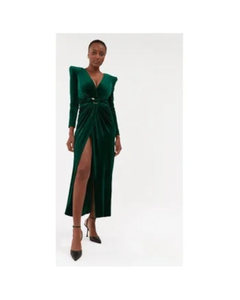 Rochie dama,  303377595, Poliamida, 44 EU, Verde