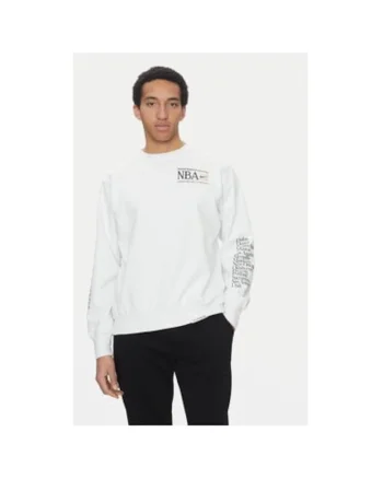 Bluza barbati,  305365934, Bumbac/Poliester, Alb, Alb