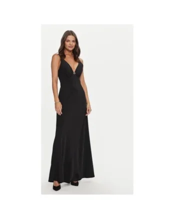 Rochie dama,  304725241, Poliester, Negru, Negru