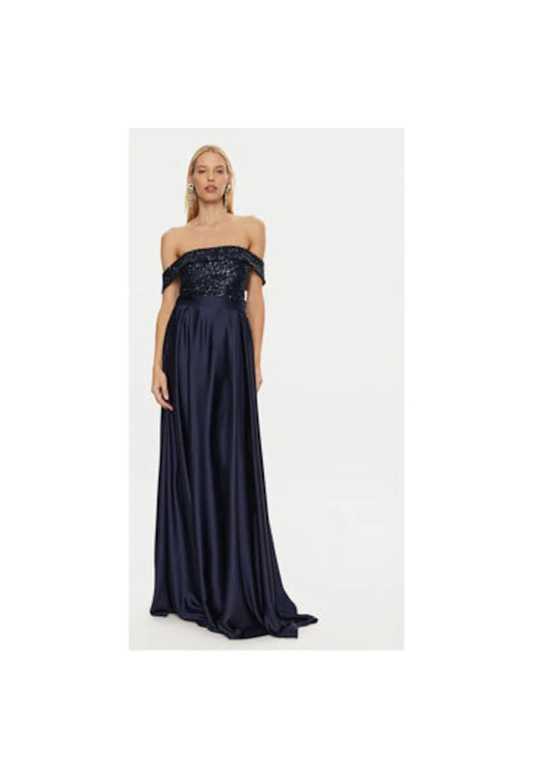 Rochie dama,  304787812, Poliester, Albastru, Albastru
