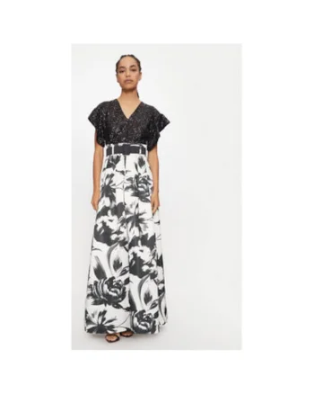 Rochie dama,  304725562, Poliester, Multicolor, Multicolor