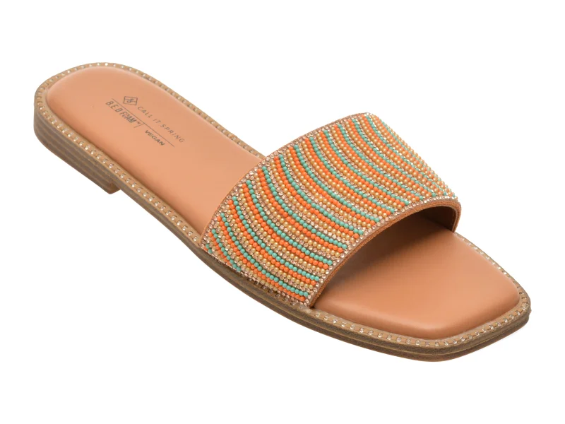 Papuci CALL IT SPRING multicolor, 14274471, din material textil