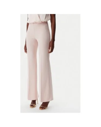 Pantaloni dama,  305318398, Poliester, Roz, Roz