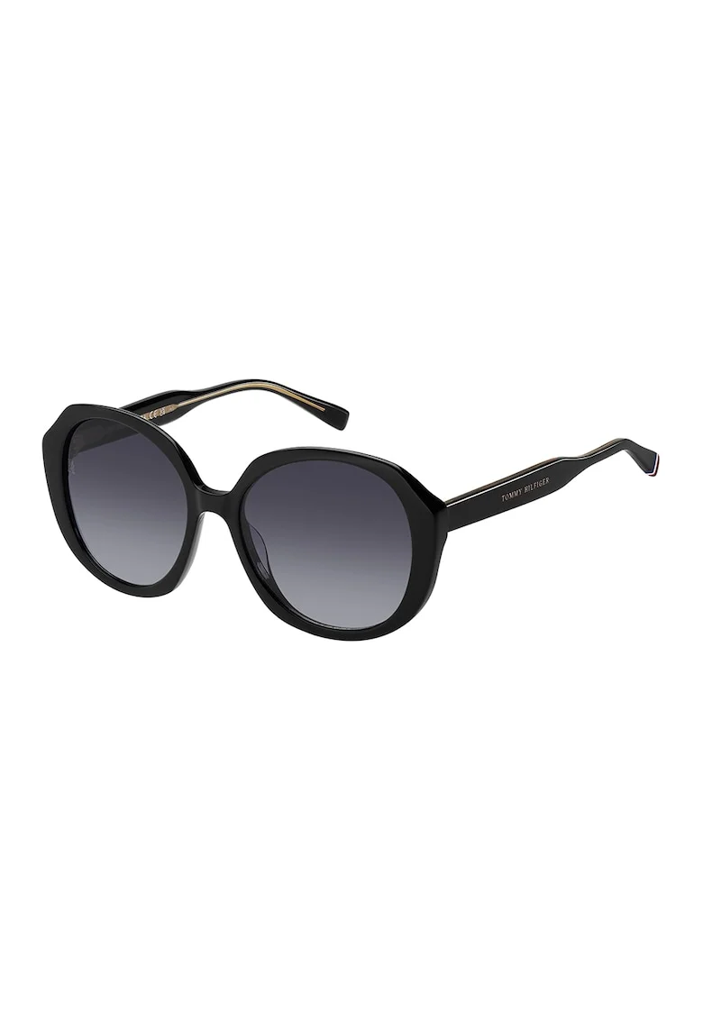 Ochelari de soare cu lentile in degrade, Negru,, Negru