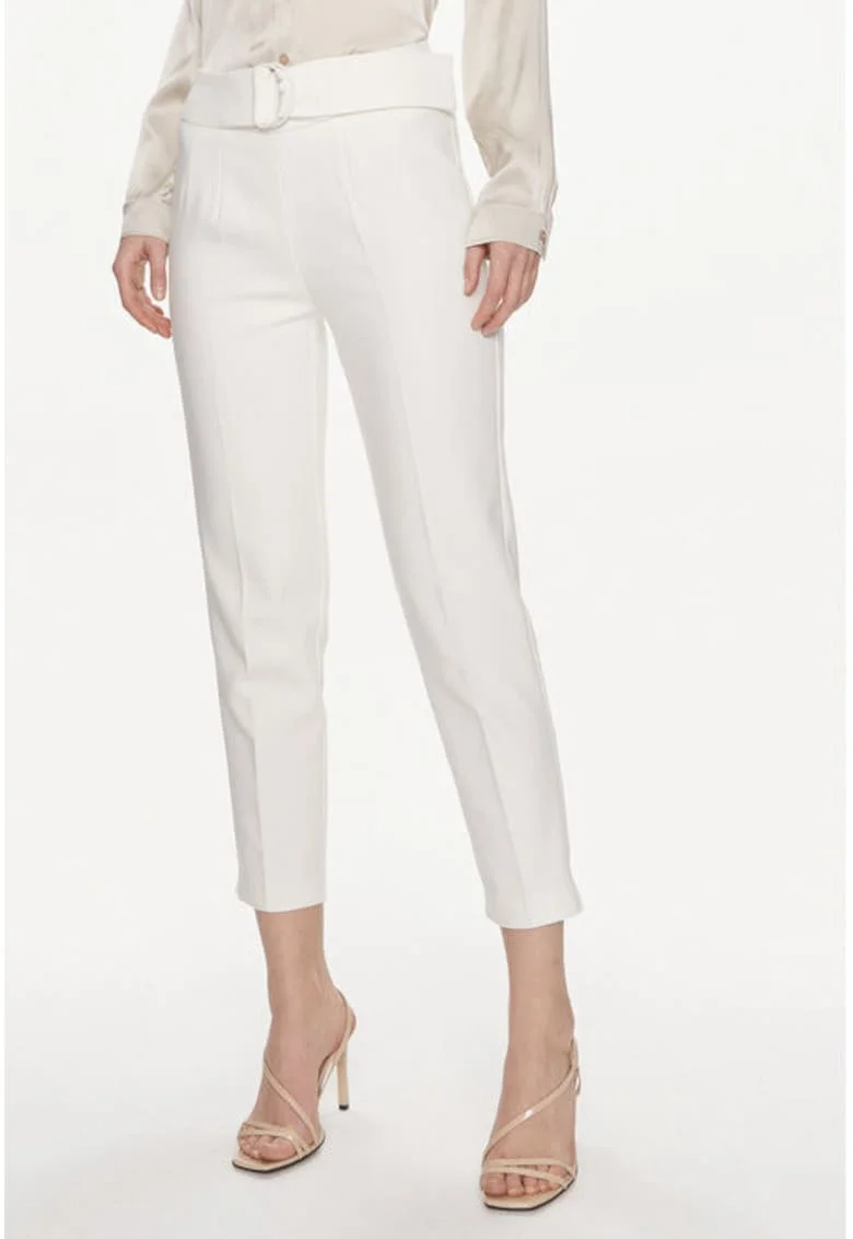 Pantaloni dama,  303917647, Bumbac/Poliester, Bej, Bej
