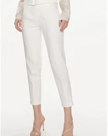 Pantaloni dama,  303917647, Bumbac/Poliester, Bej, Bej