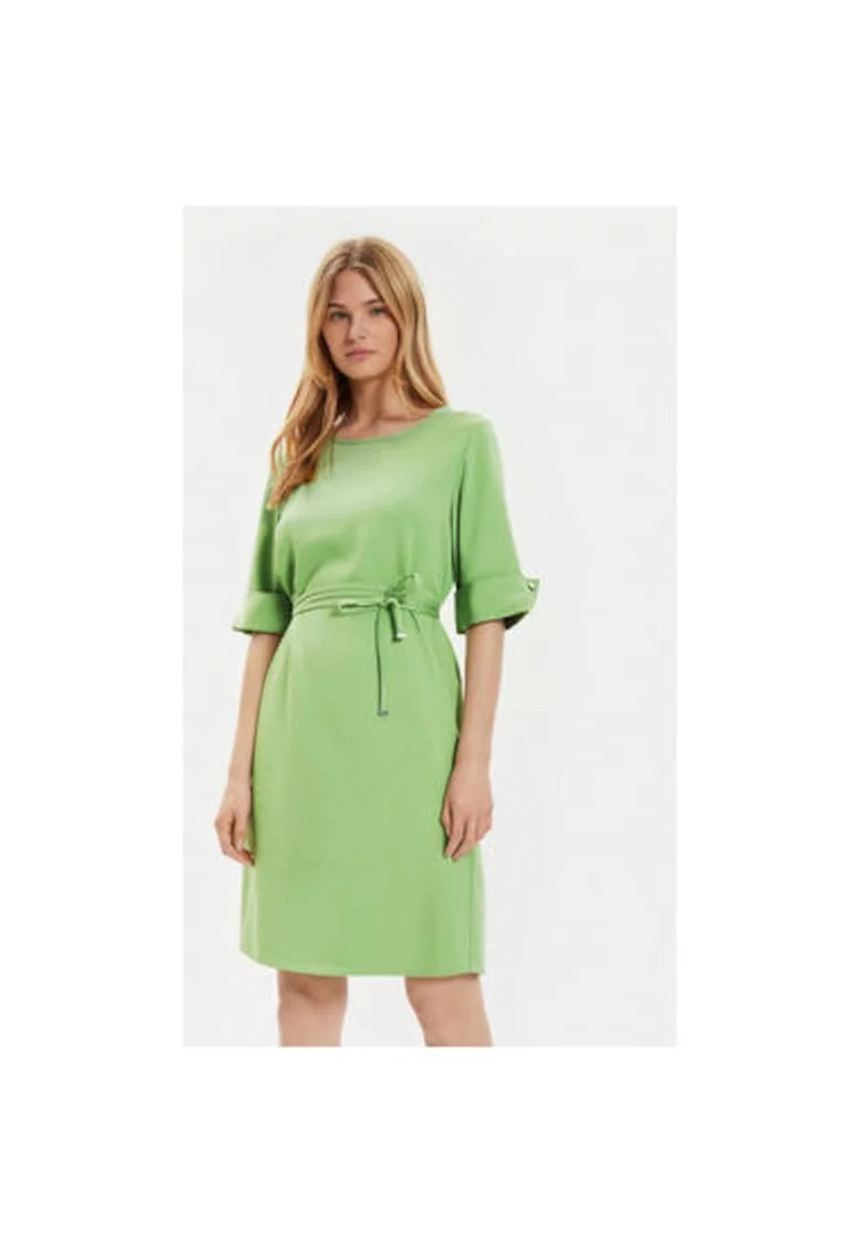 Rochie dama,  303808938, Viscoza, Verde, Verde