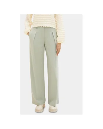 Pantaloni dama,  303521943, Poliester/Viscoza, Verde, Verde