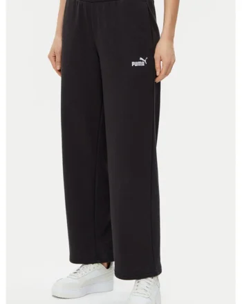 Pantaloni dama,  304581199, Bumbac/Poliester reciclat/Bumbac, Negru, Negru