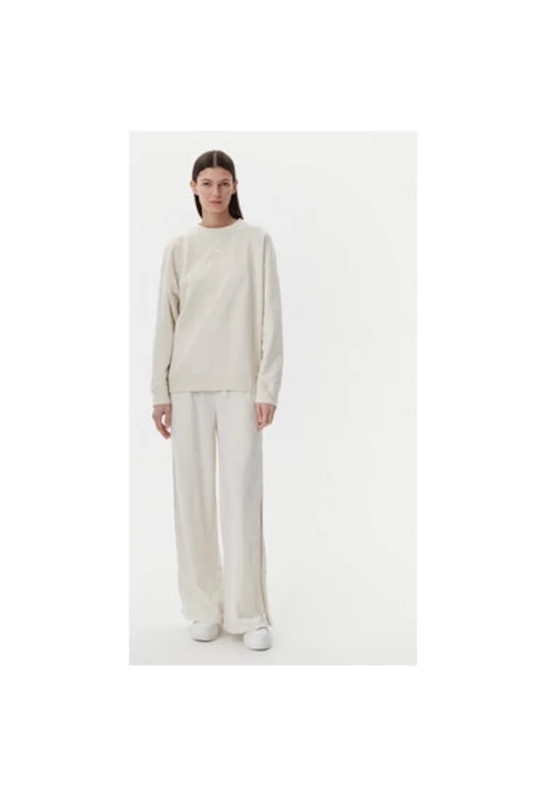 Pantaloni dama,  304577260, Poliester reciclat, XL INTL, Bej