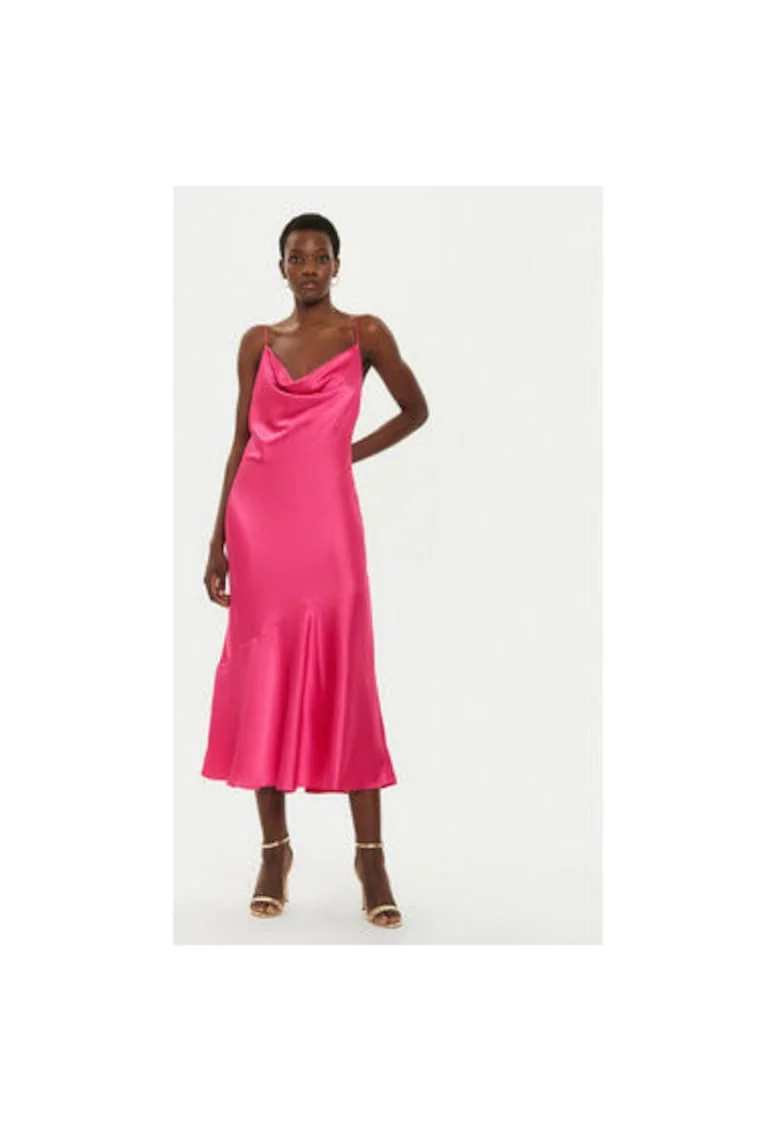 Rochie dama,  304732898, Poliester, Roz, Roz