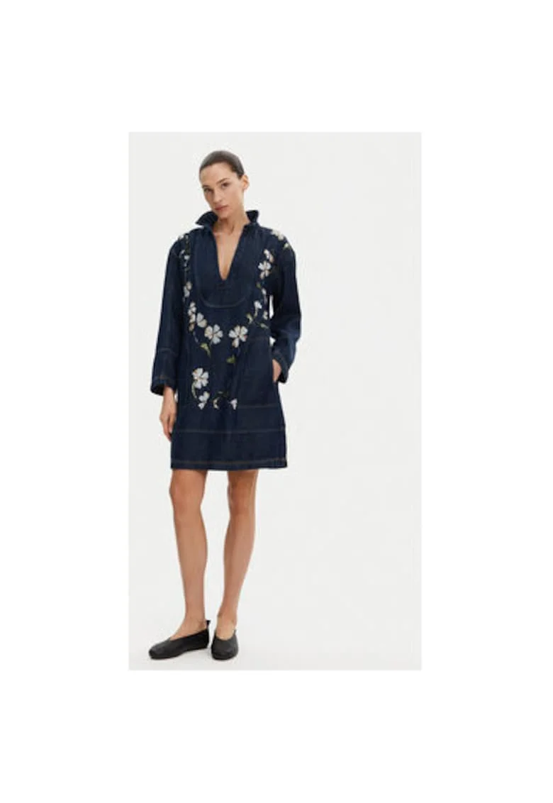 Rochie dama,  304892936, Lyocell, Albastru, Albastru