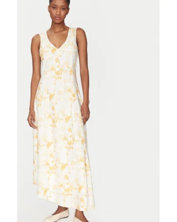 Rochie dama,  305138767, Poliester, Galben, Galben
