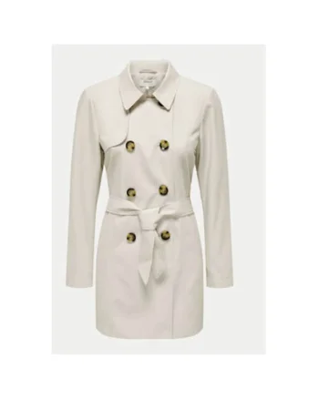 Trench dama,  304783647, Poliester, Bej, Bej