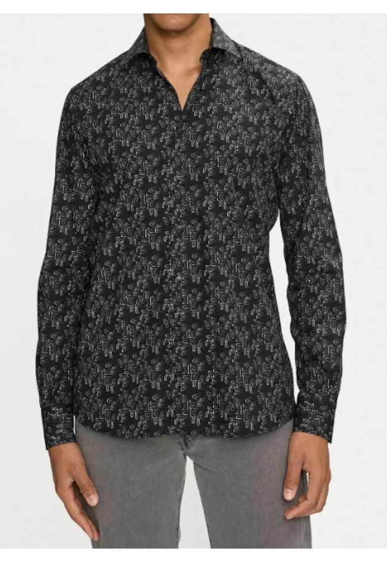 Camasa  605000 Bumbac, Negru, Negru