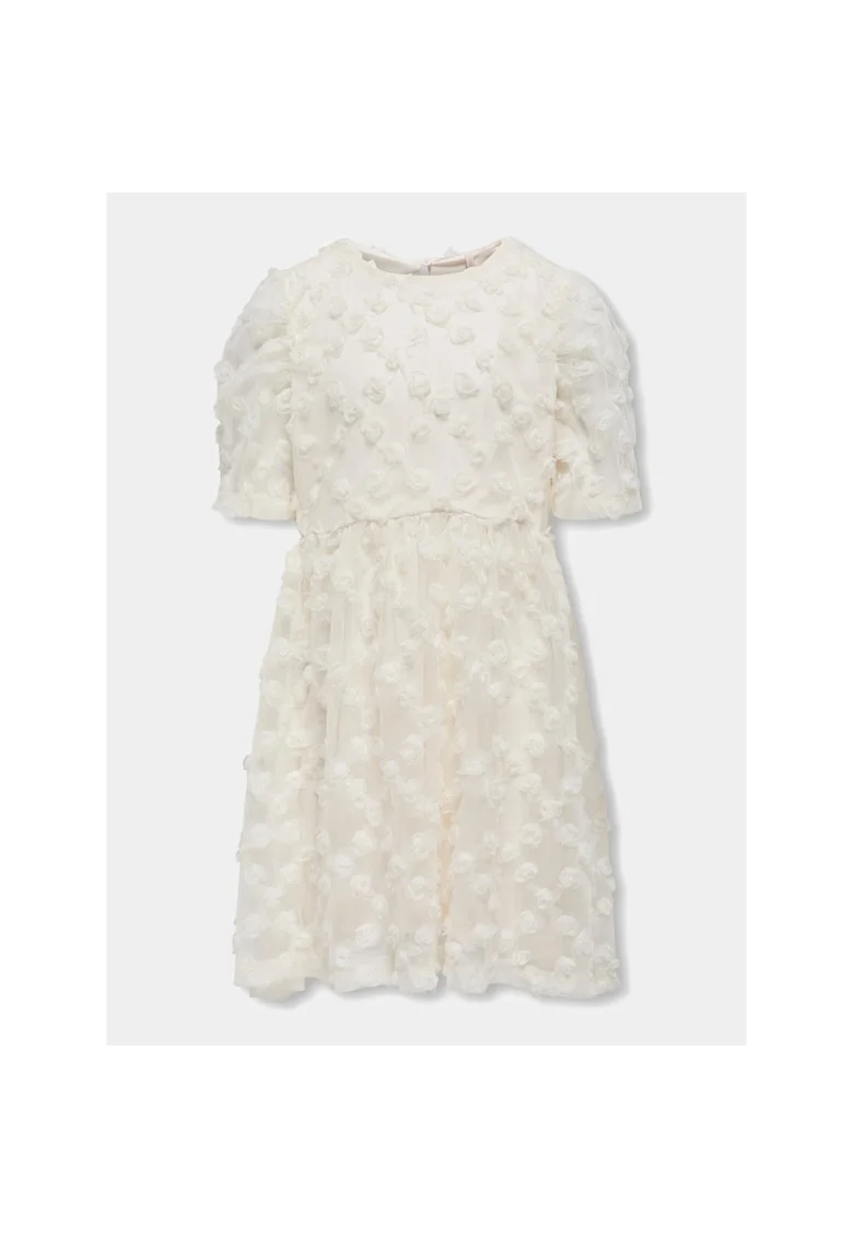 Rochie fete,  303782481, Alb, Poliester