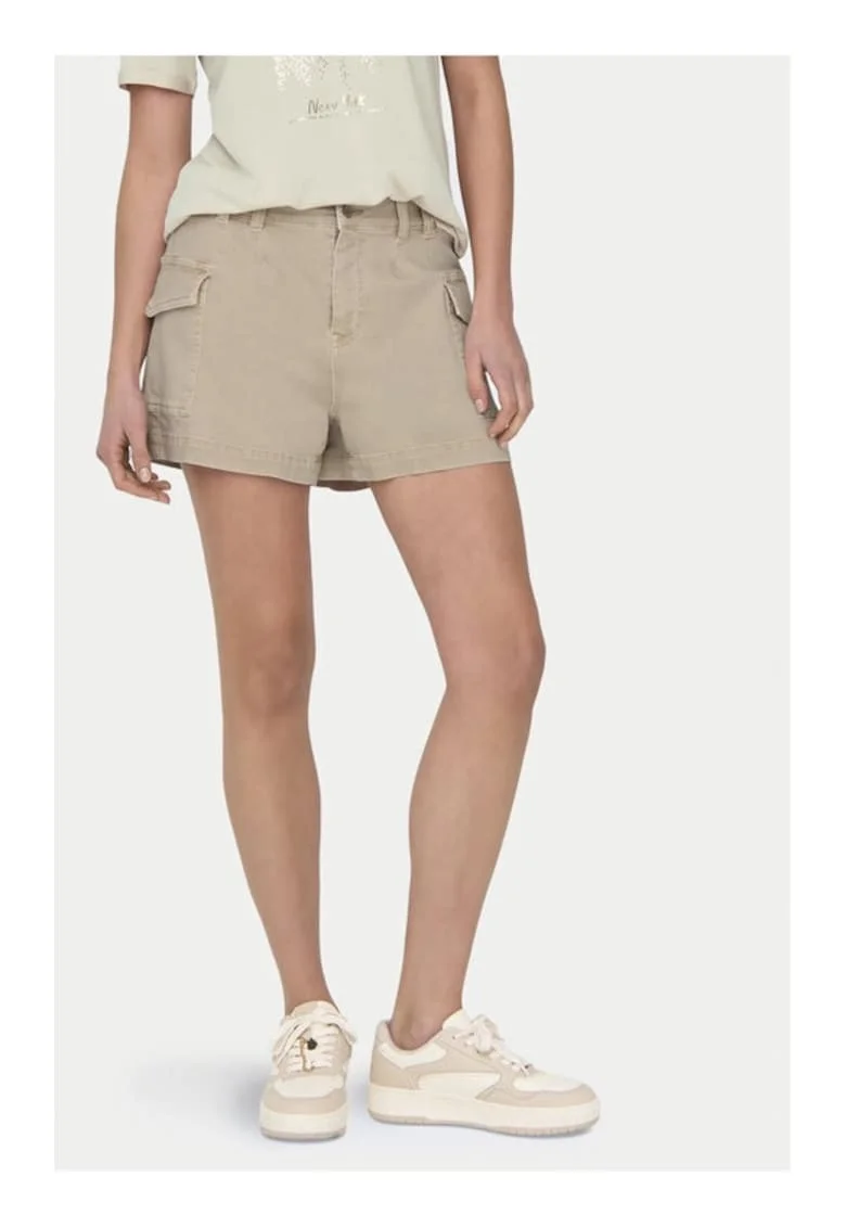 Pantaloni dama,  55727, Bumbac, Bej