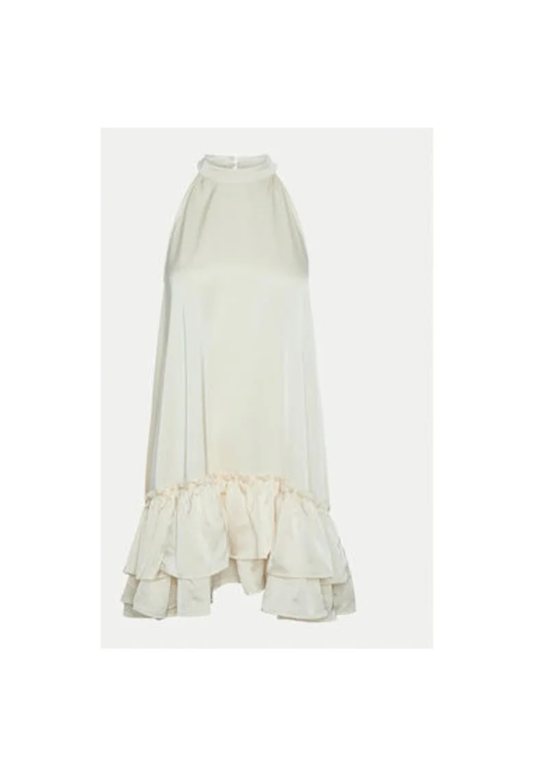 Rochie dama,  304732324, Poliester, Bej, Bej