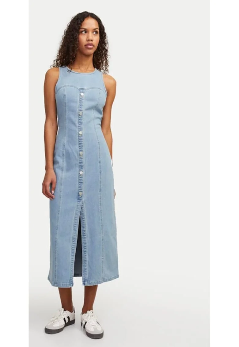 Rochie dama,  71513, Bumbac, Albastru