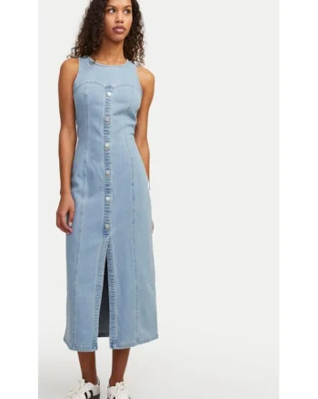Rochie dama,  71513, Bumbac, Albastru