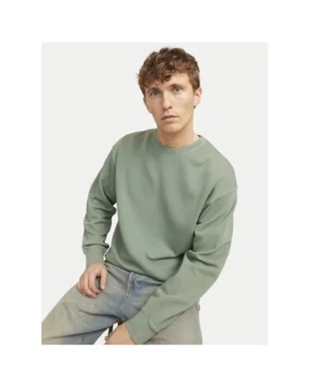 Bluza barbati,  304783043, Bumbac, Verde, Verde