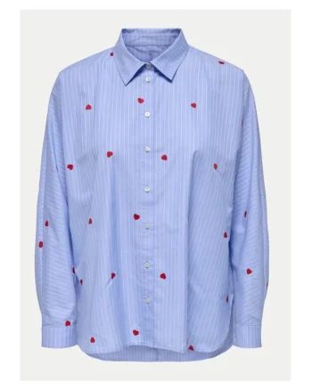 Bluza dama,  Albastru, Bumbac, Albastru