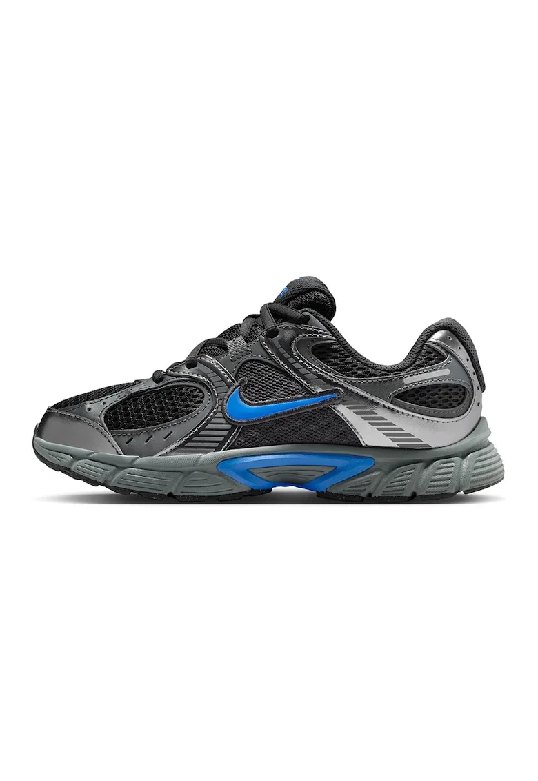 Pantofi sport V5 RNR din plasa, Negru/Albastru/Argintiu